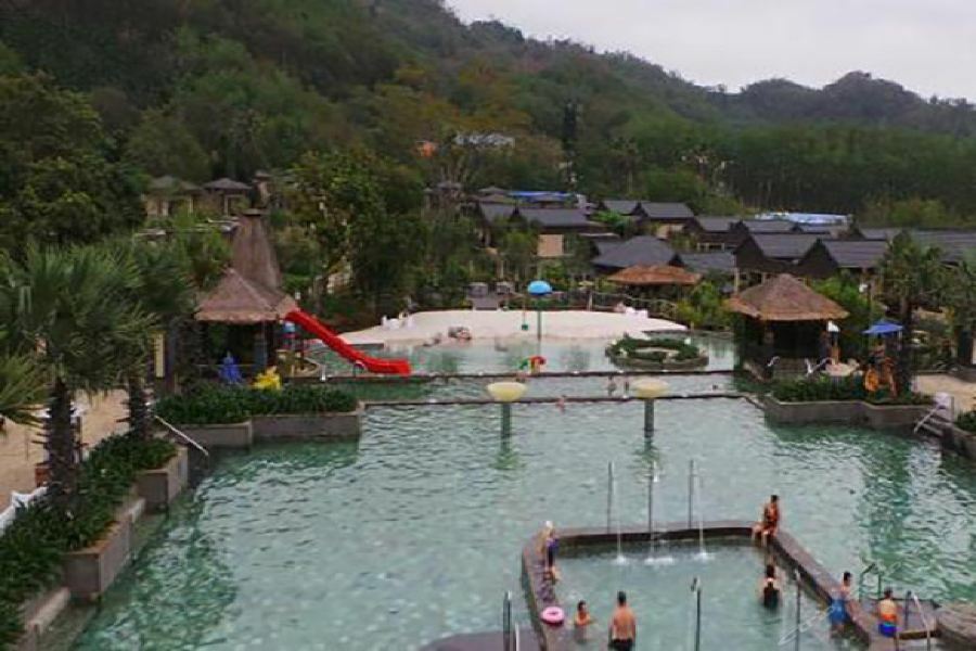 Doubletree Resort By Hilton Hotel Hainan - Qixianling Hot Spring Baoting ภายนอก รูปภาพ