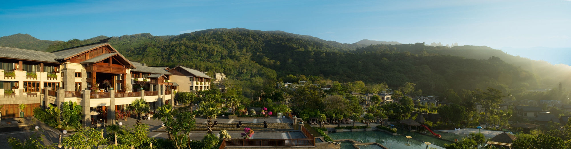 Doubletree Resort By Hilton Hotel Hainan - Qixianling Hot Spring Baoting ภายนอก รูปภาพ