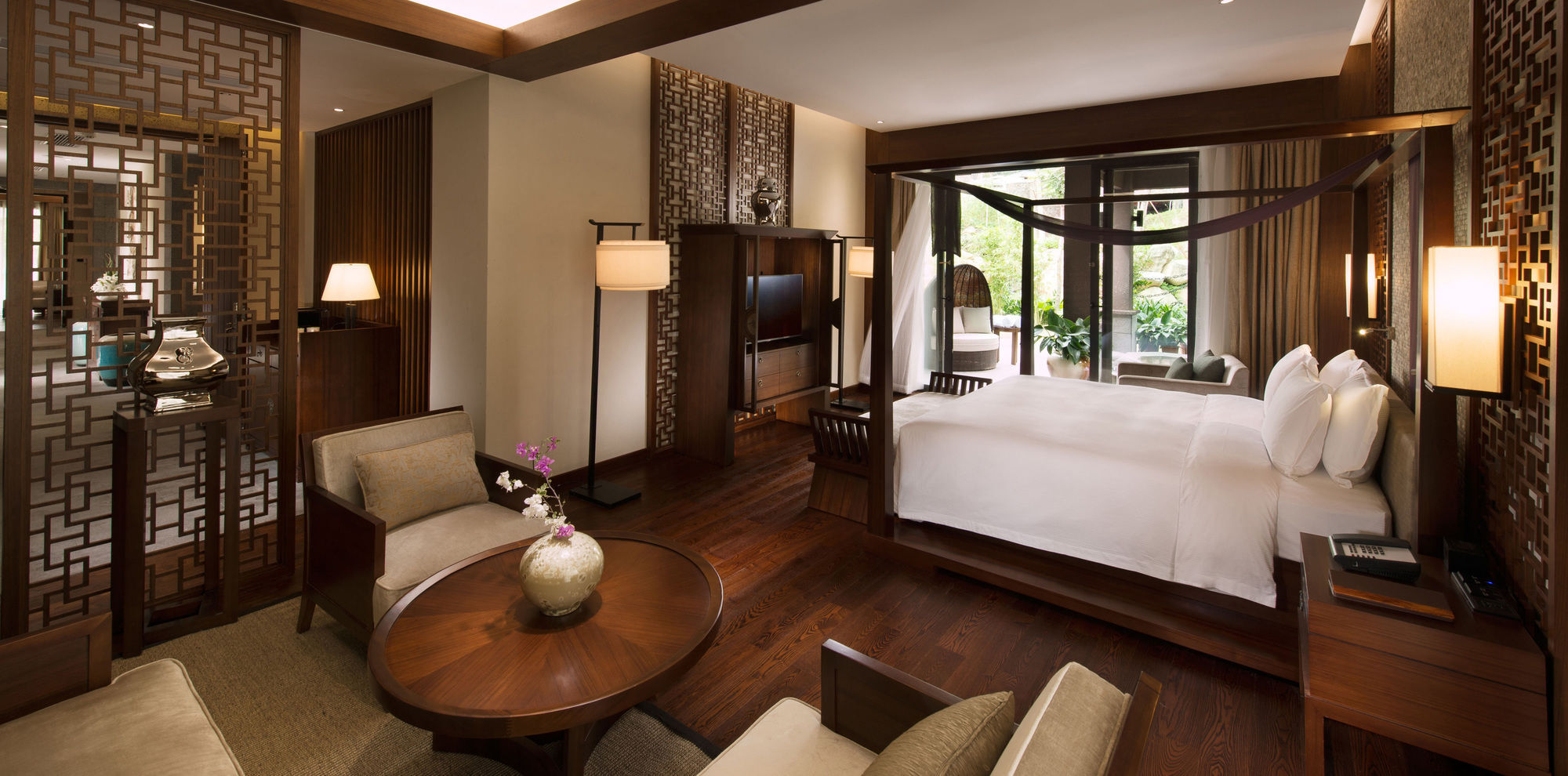 Doubletree Resort By Hilton Hotel Hainan - Qixianling Hot Spring Baoting ภายนอก รูปภาพ