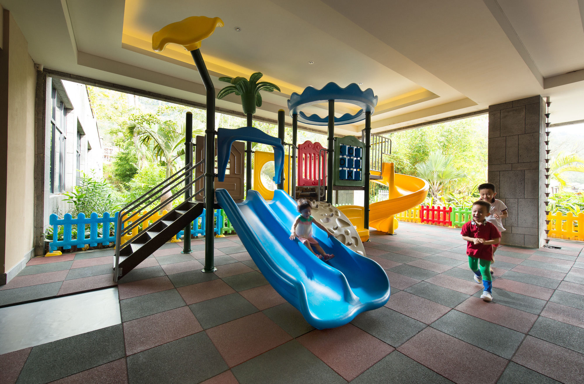 Doubletree Resort By Hilton Hotel Hainan - Qixianling Hot Spring Baoting ภายนอก รูปภาพ